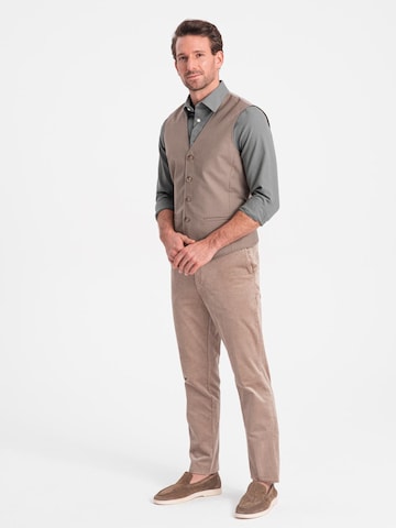 Ombre Bodywarmer 'OM-BLZV-0112' in Beige