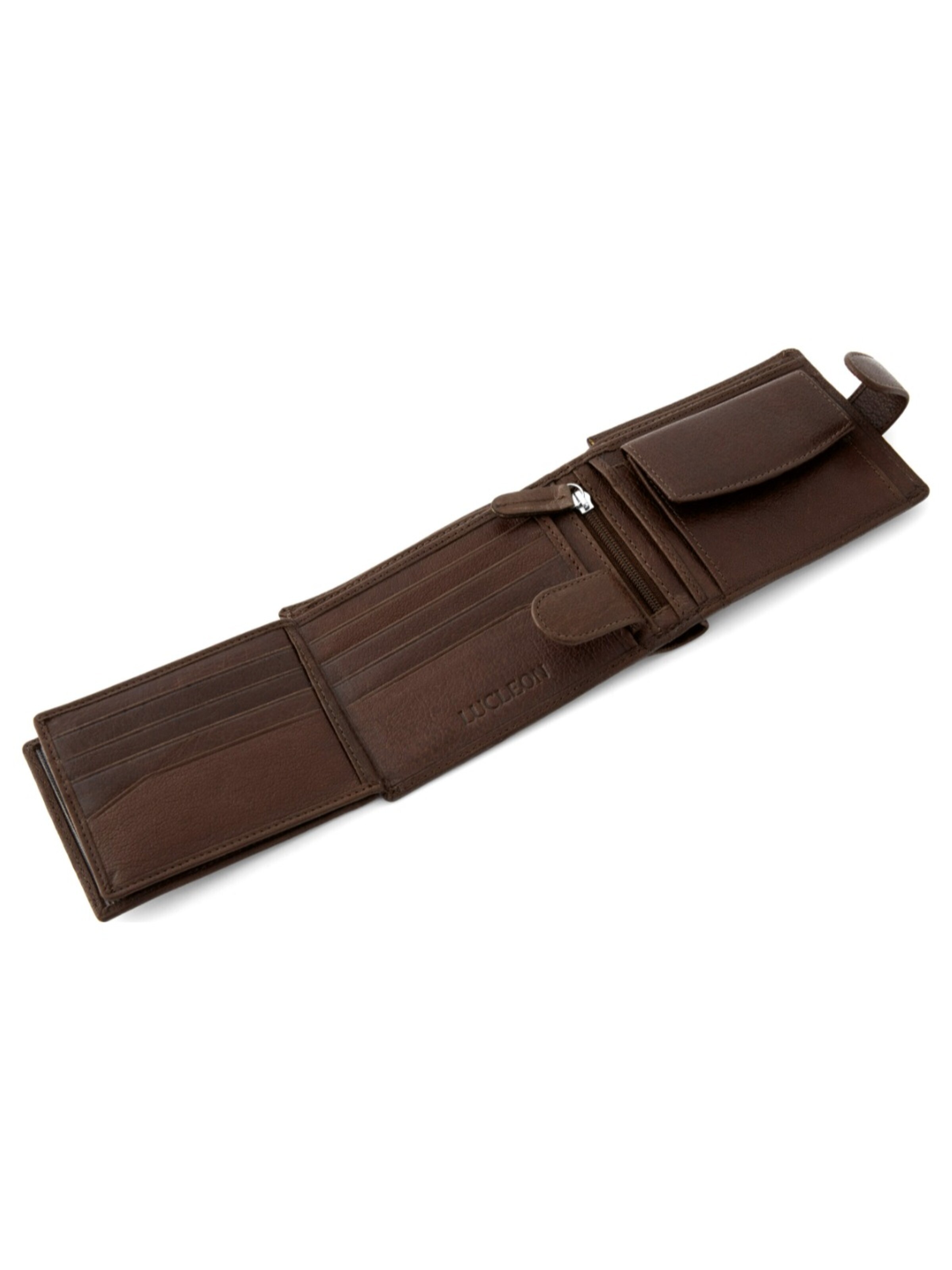Lucleon Wallet 'California' in Brown