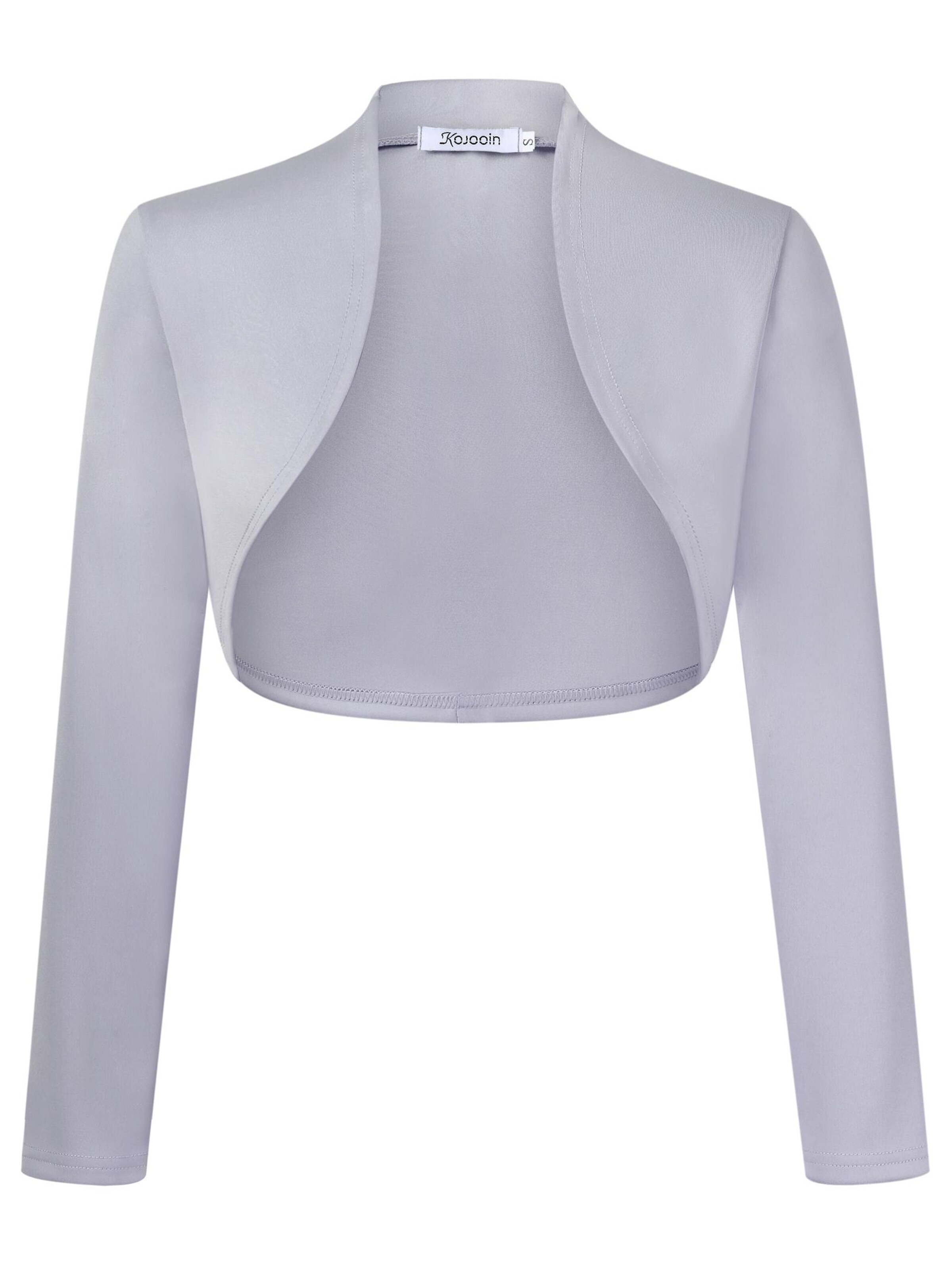 Yesfashion Bolero in Grey: front