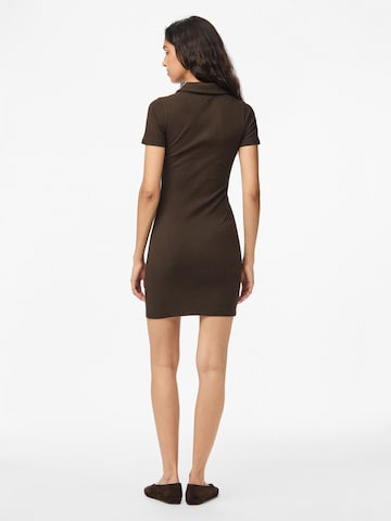 Robe 'PCKitte' PIECES en marron