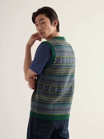 Pull-over 'Walt' Seasalt Cornwall en vert