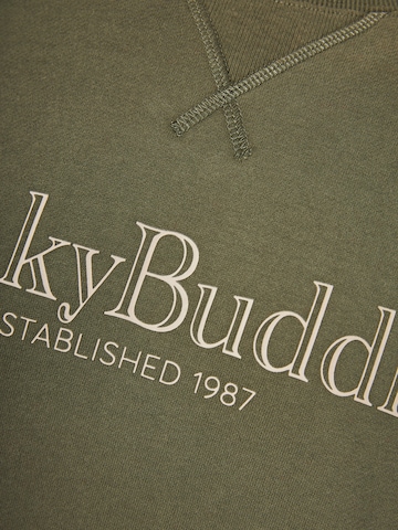 Sweat-shirt Funky Buddha en vert