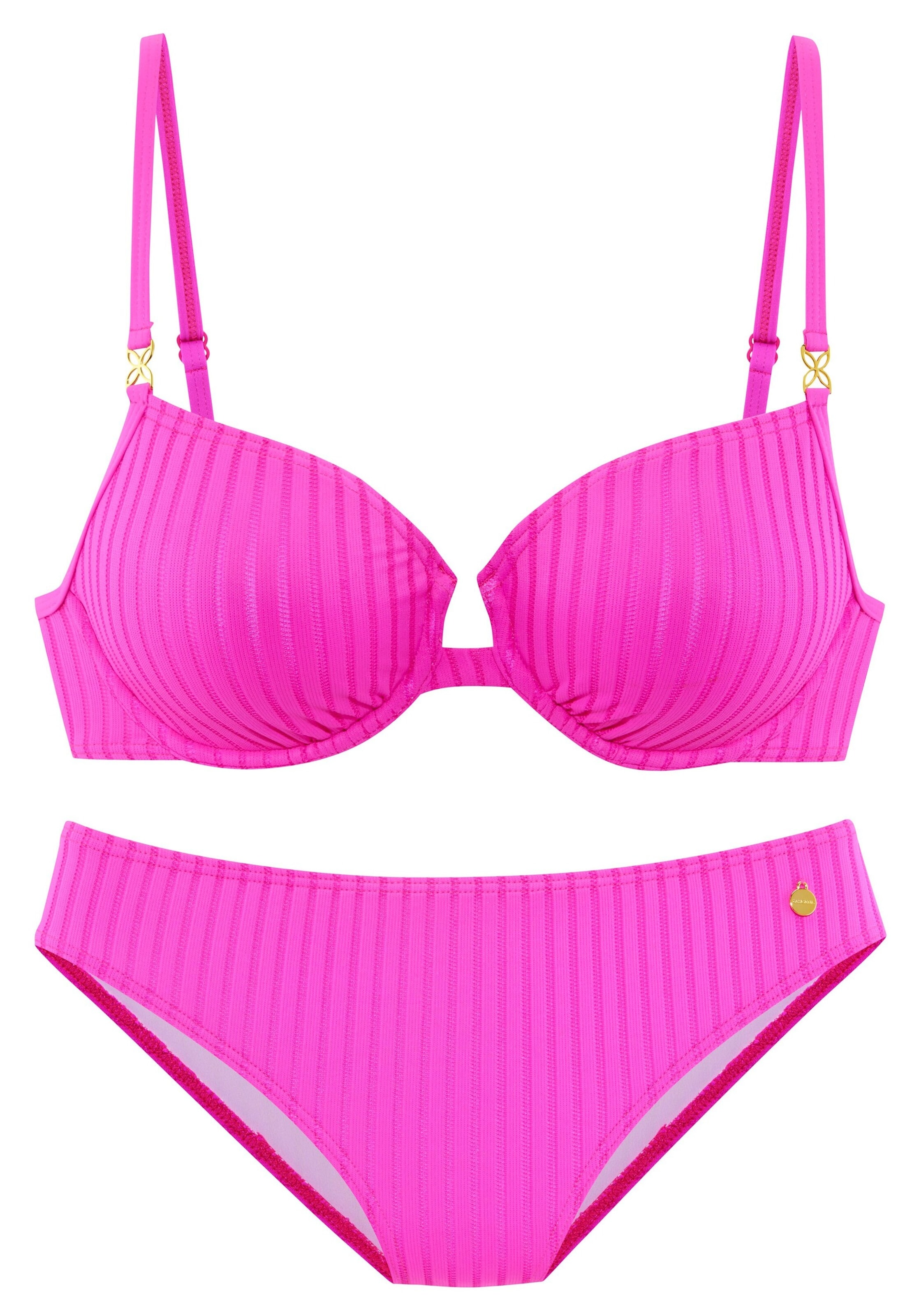 rozā LASCANA Bikini: no priekšpuses