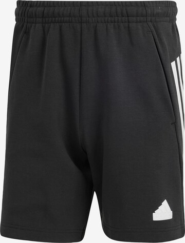 ADIDAS SPORTSWEAR Regular Sports trousers 'Future Icons' in Black: front