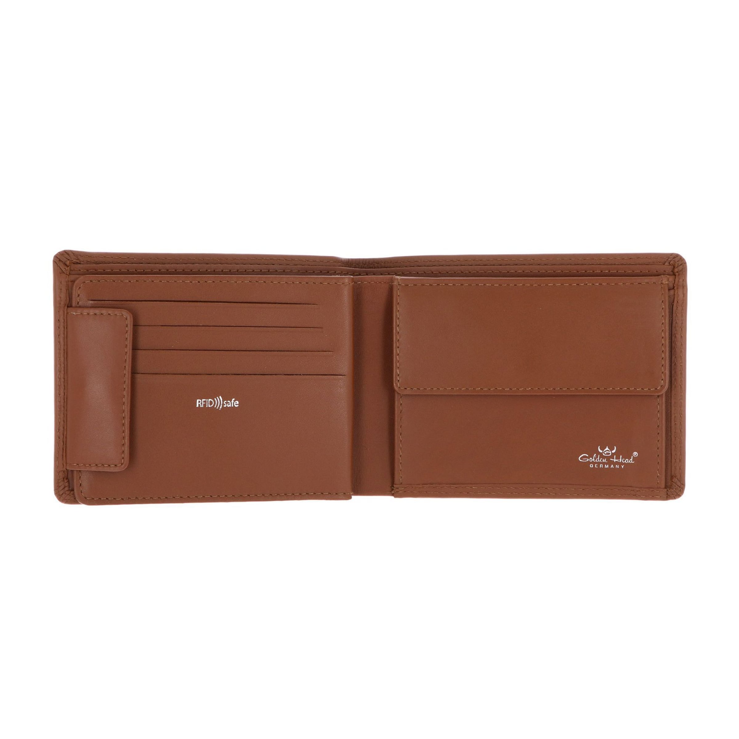 Porte-monnaies 'Polo' GOLDEN HEAD en marron