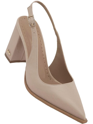 Limoya Slingpumps 'Essi' in Beige: voorkant