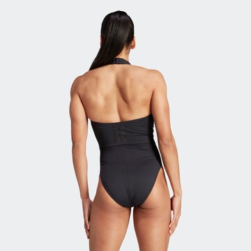 ADIDAS SPORTSWEAR Μπουστάκι Αθλητικό ολόσωμο μαγιό 'Versatile' σε μαύρο
