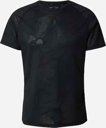 melns 4F Sporta krekls: no priekšpuses