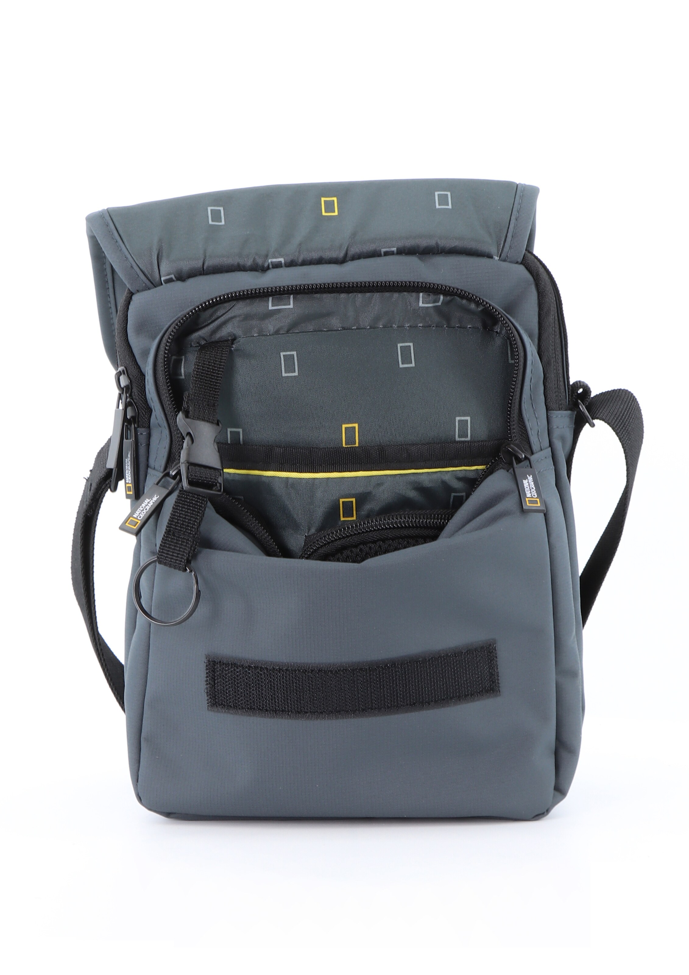 National Geographic Schultertasche 'Mutation' in Grau