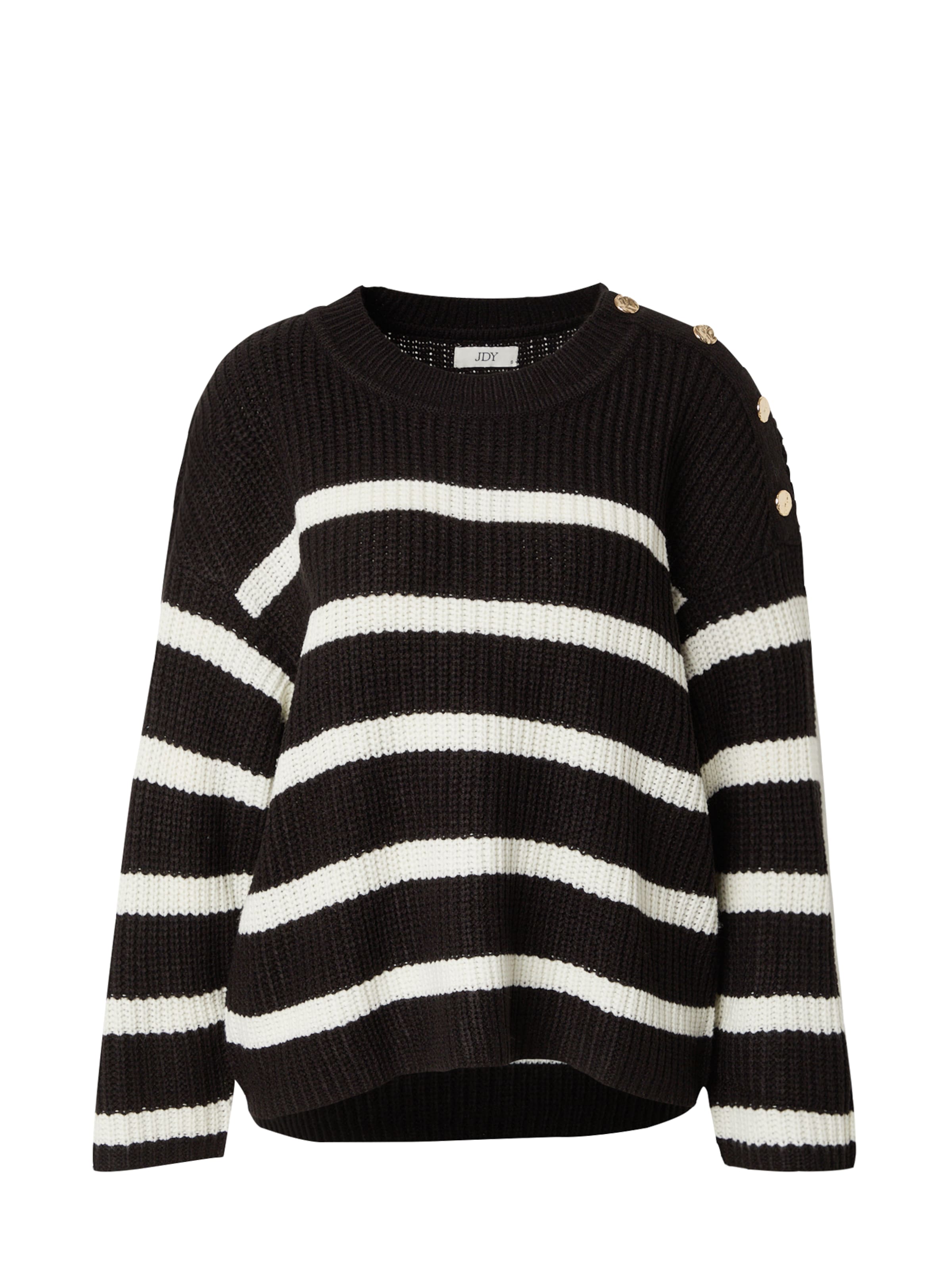 JDY Pullover 'JDYJusty' i sort: forside