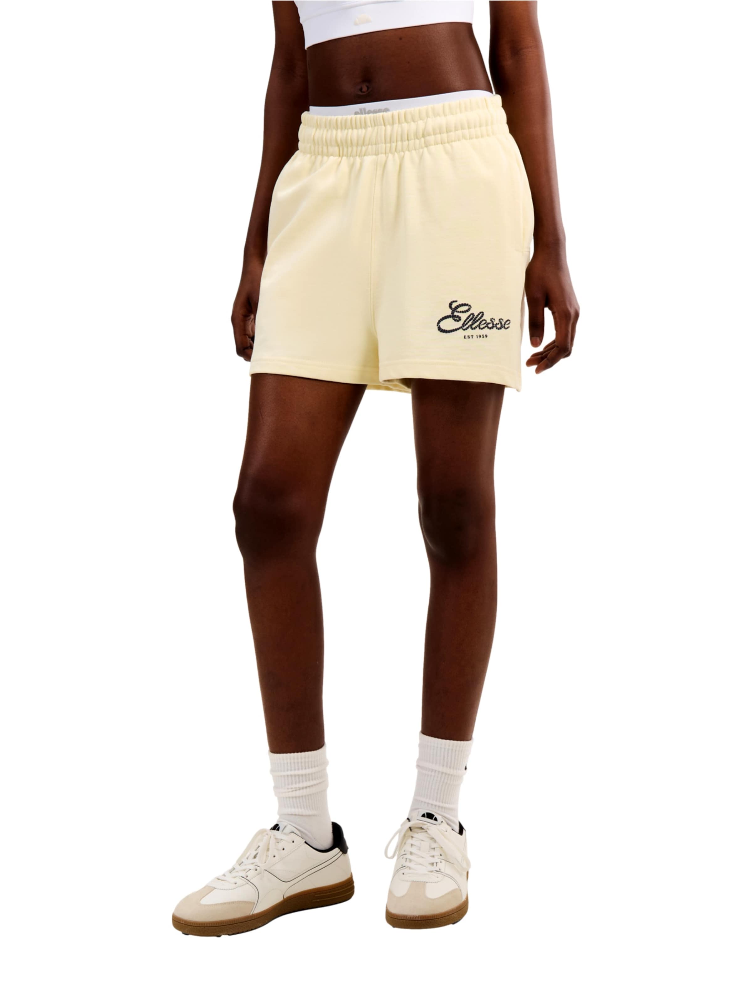 Loosefit Pantaloni sportivi di ELLESSE in giallo: frontale