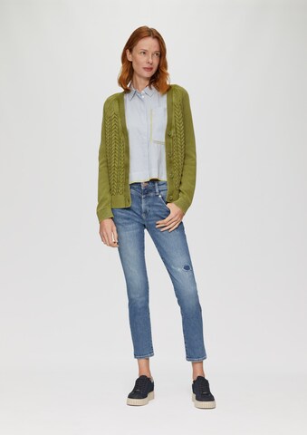 Cardigan s.Oliver en vert