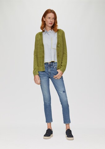 Cardigan s.Oliver en vert