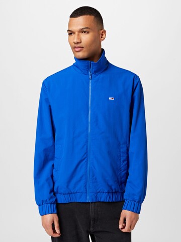 Tommy Jeans Tussenjas in Blauw: voorkant