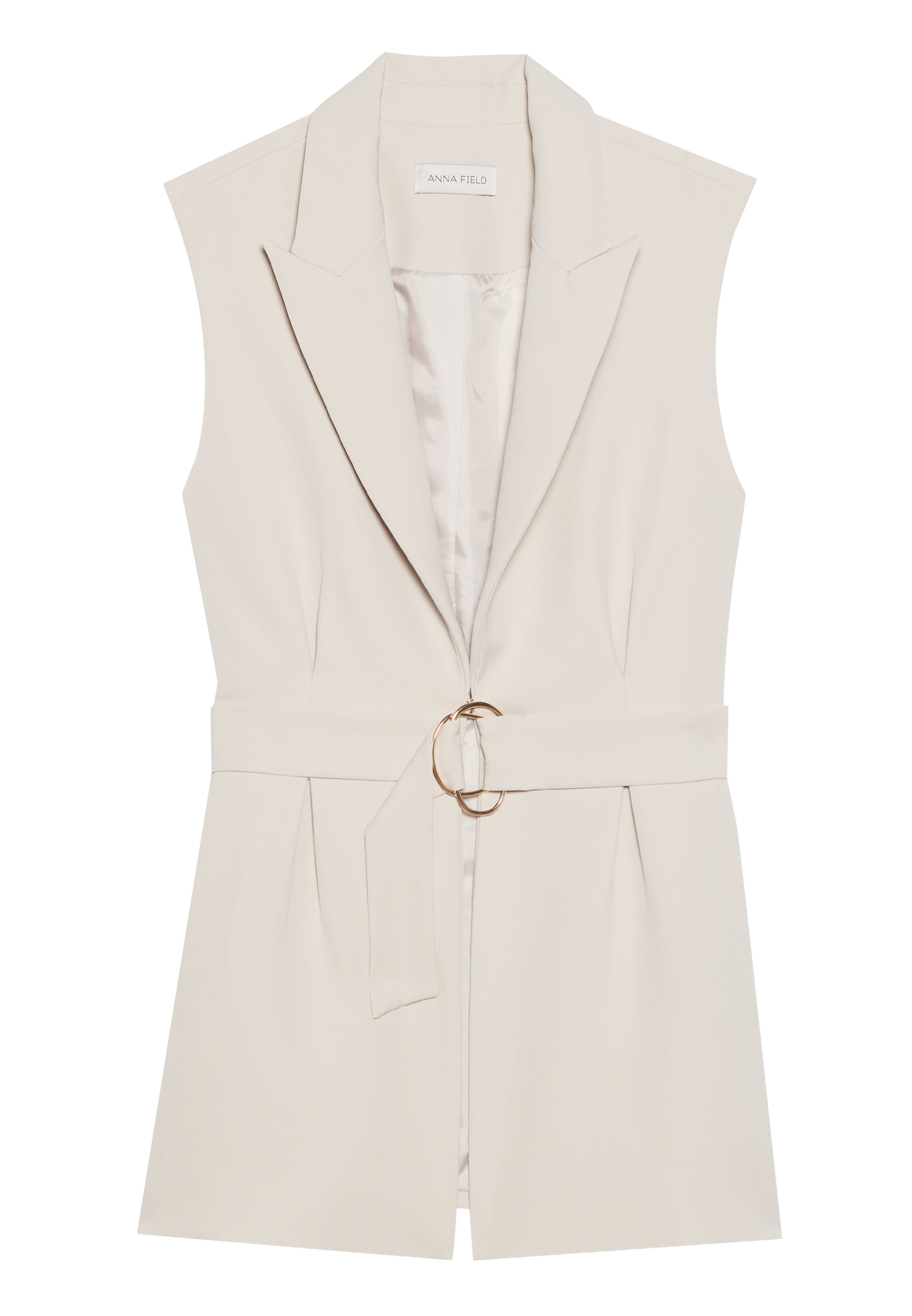 Anna Field Liivi värissä beige: etupuoli