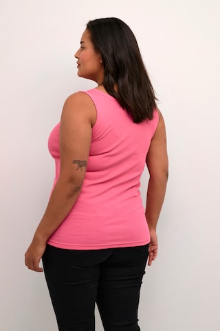 Top 'Carina' di KAFFE CURVE in rosa