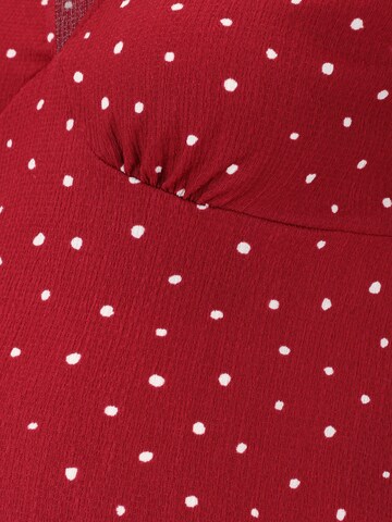 Only Maternity - Vestido de verano 'OLMBill' en rojo