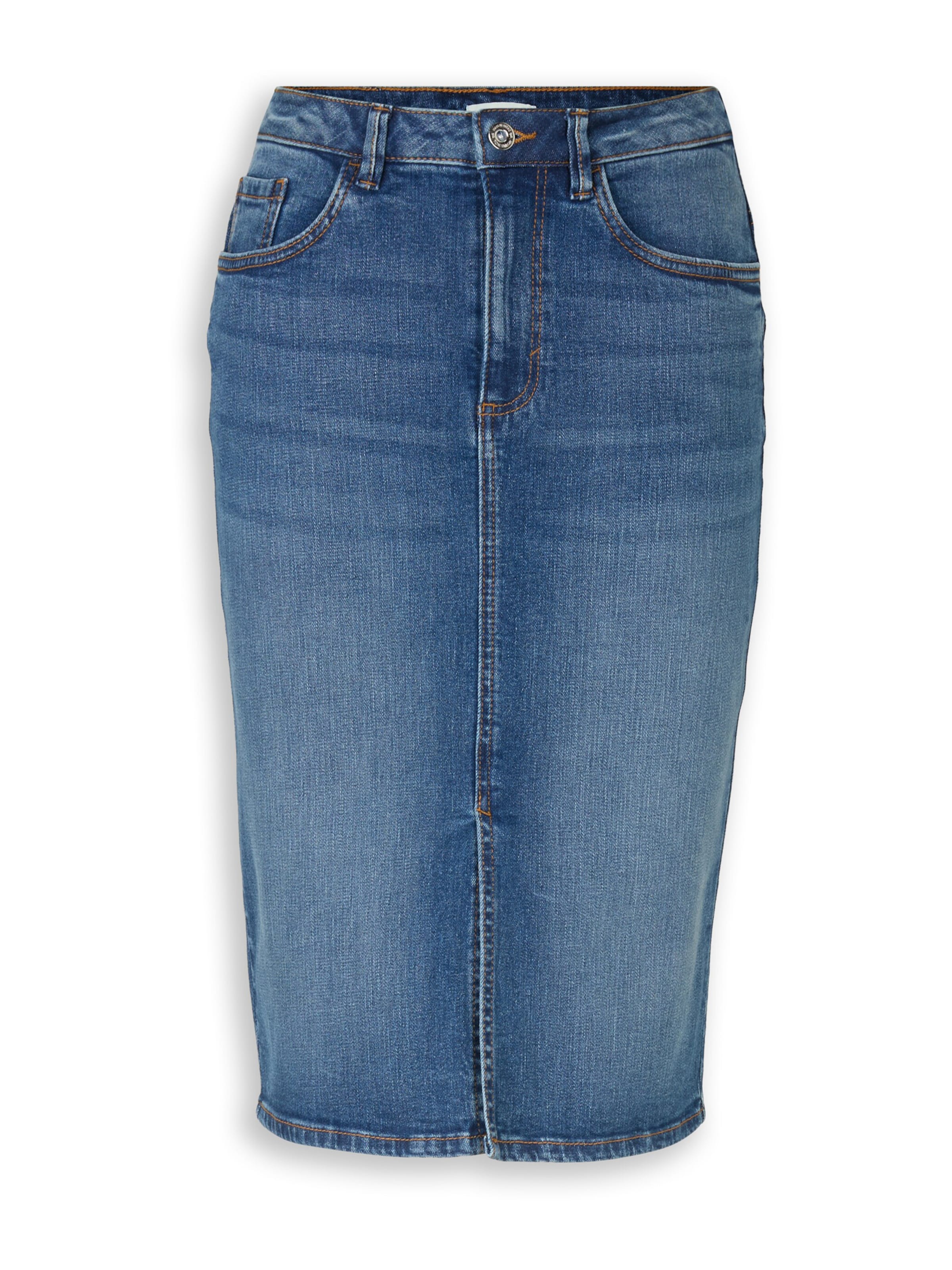 TOM TAILOR Sukňa - Modrá: predná strana