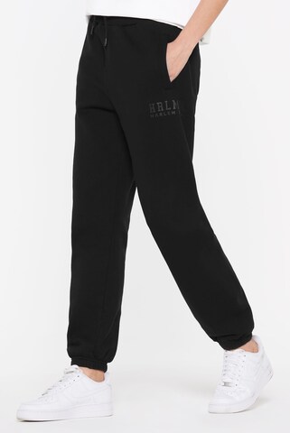 Harlem Soul Tapered Pants 'LE-NNY' in Black