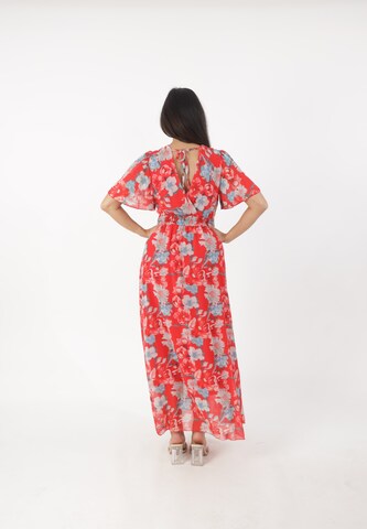 Elara Jurk in Rood