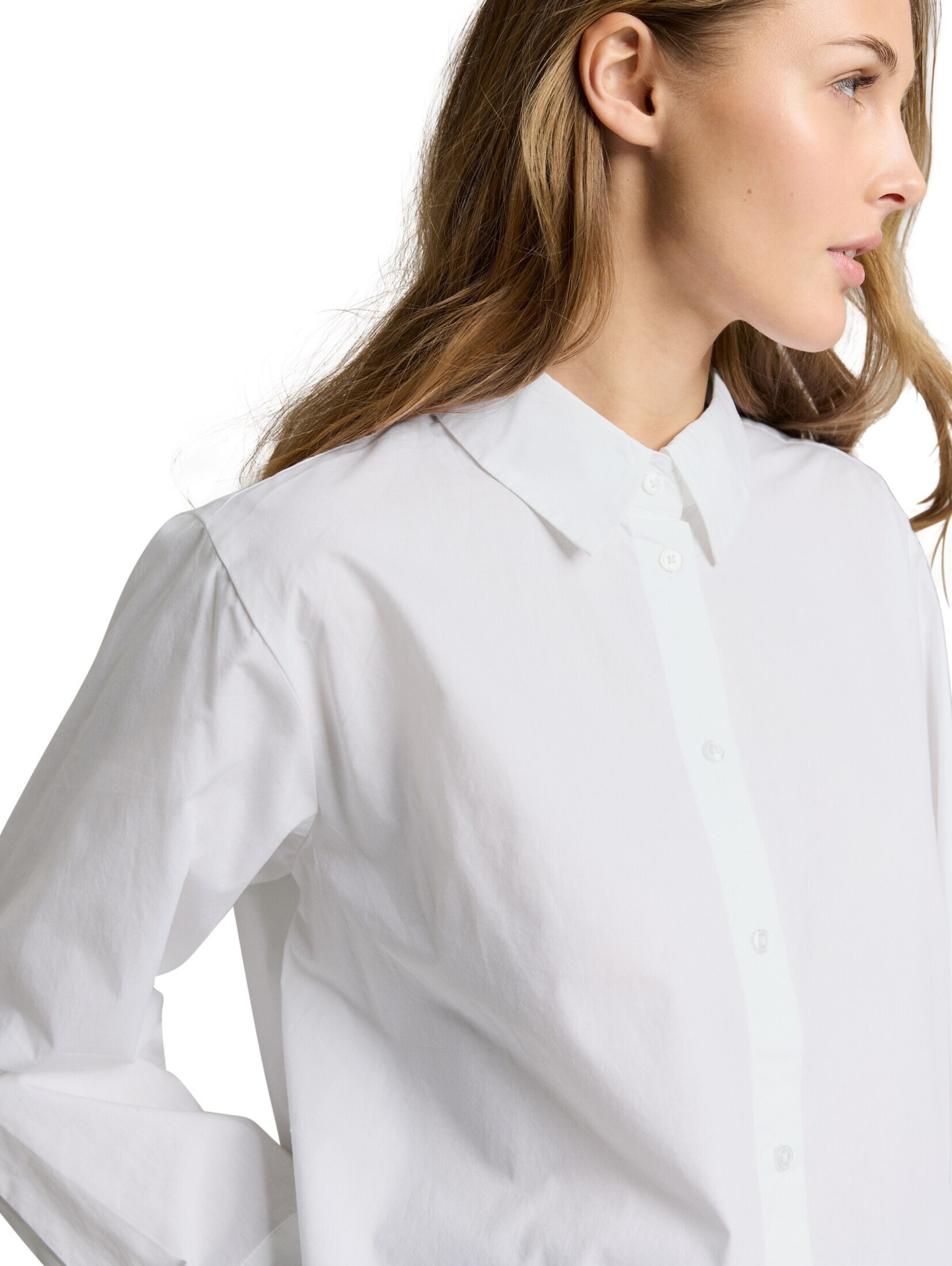 TOM TAILOR DENIM Blouse in Wit