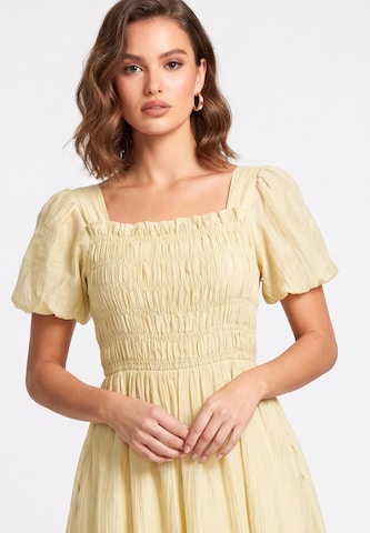 faina - Vestido en verde