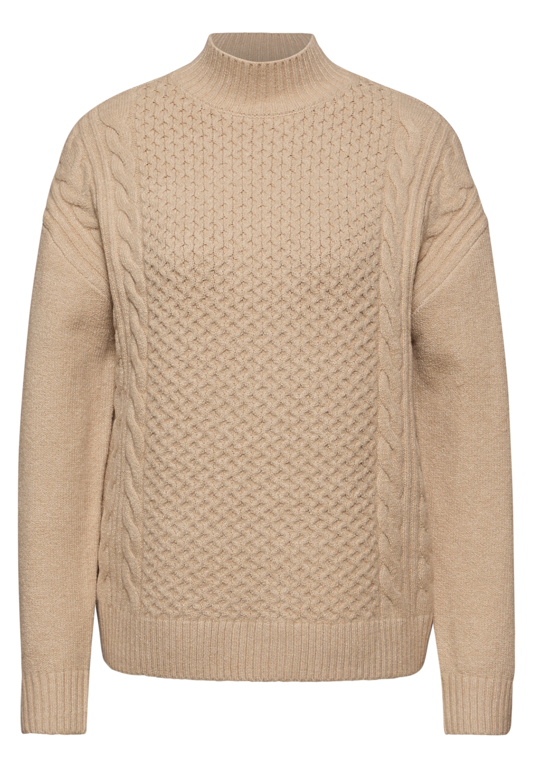 STREET ONE Sweater in Beige: front