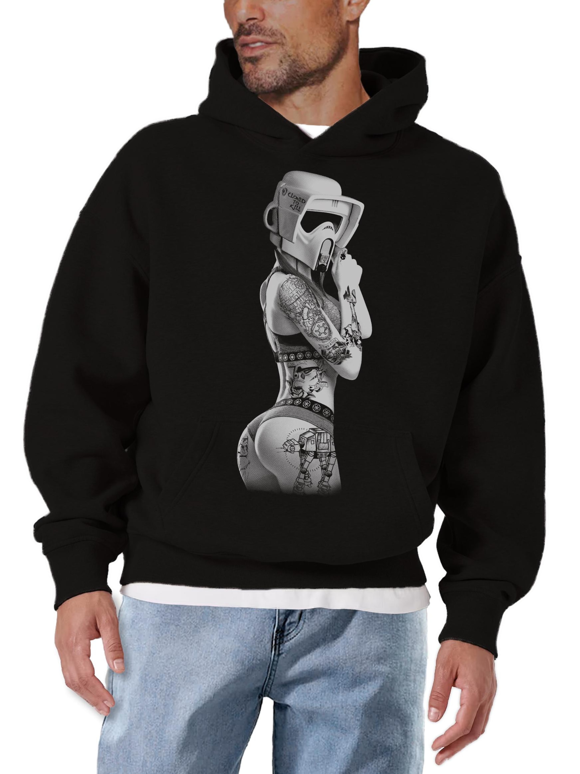 MAKAYA Sweatshirt in Black