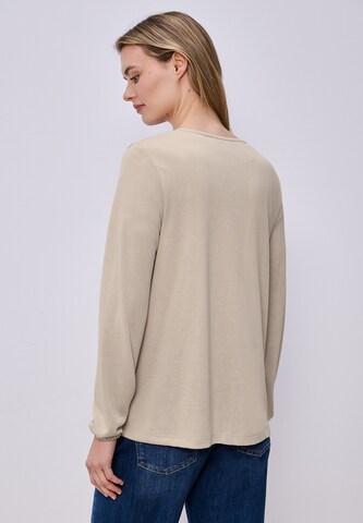 STREET ONE Strickjacke in Beige