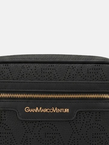 Borsa a tracolla 'Borsa a Tracolla Donna Gianmarco Venturi Ecopelle 27x19x11' di GianMarco Venturi in nero