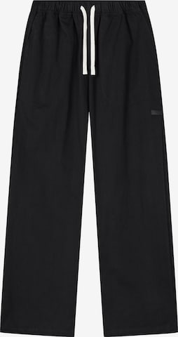Another Cotton Lab - Pantalón en negro: frente