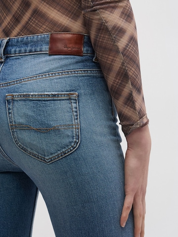 Pepe JeansFlared/zvonoliki kroj Traperice 'WILLA' - plava boja