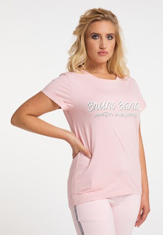 BRUNO BANANI Shirt 'Perry' in Roze: voorkant