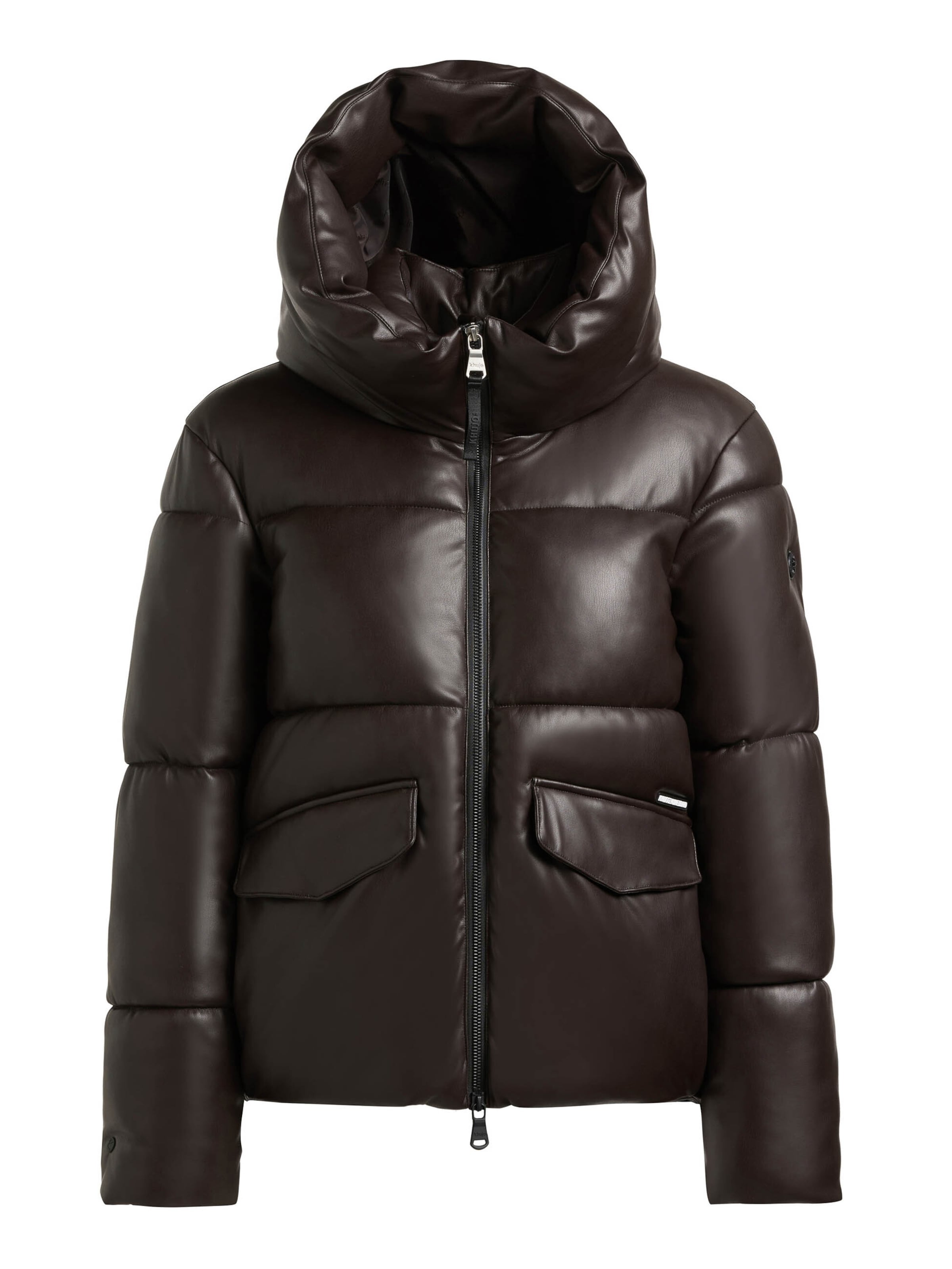 khujo Jacke 'Aurora2' in Braun: Vorderseite