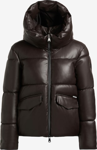 khujo Jacke 'Aurora2' in Braun: Vorderseite