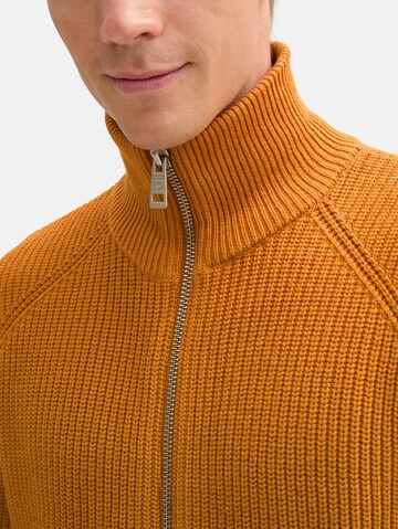 TOM TAILOR Strickjacke in Braun