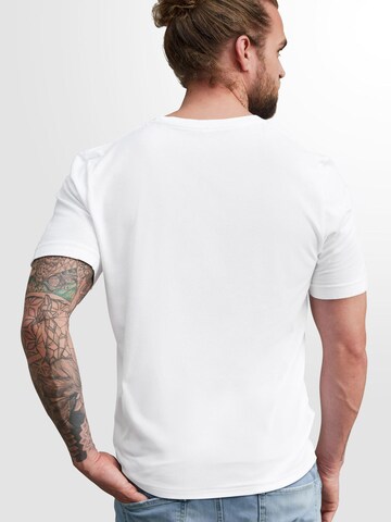 Neverless Shirt 'Rennrad' in Grau