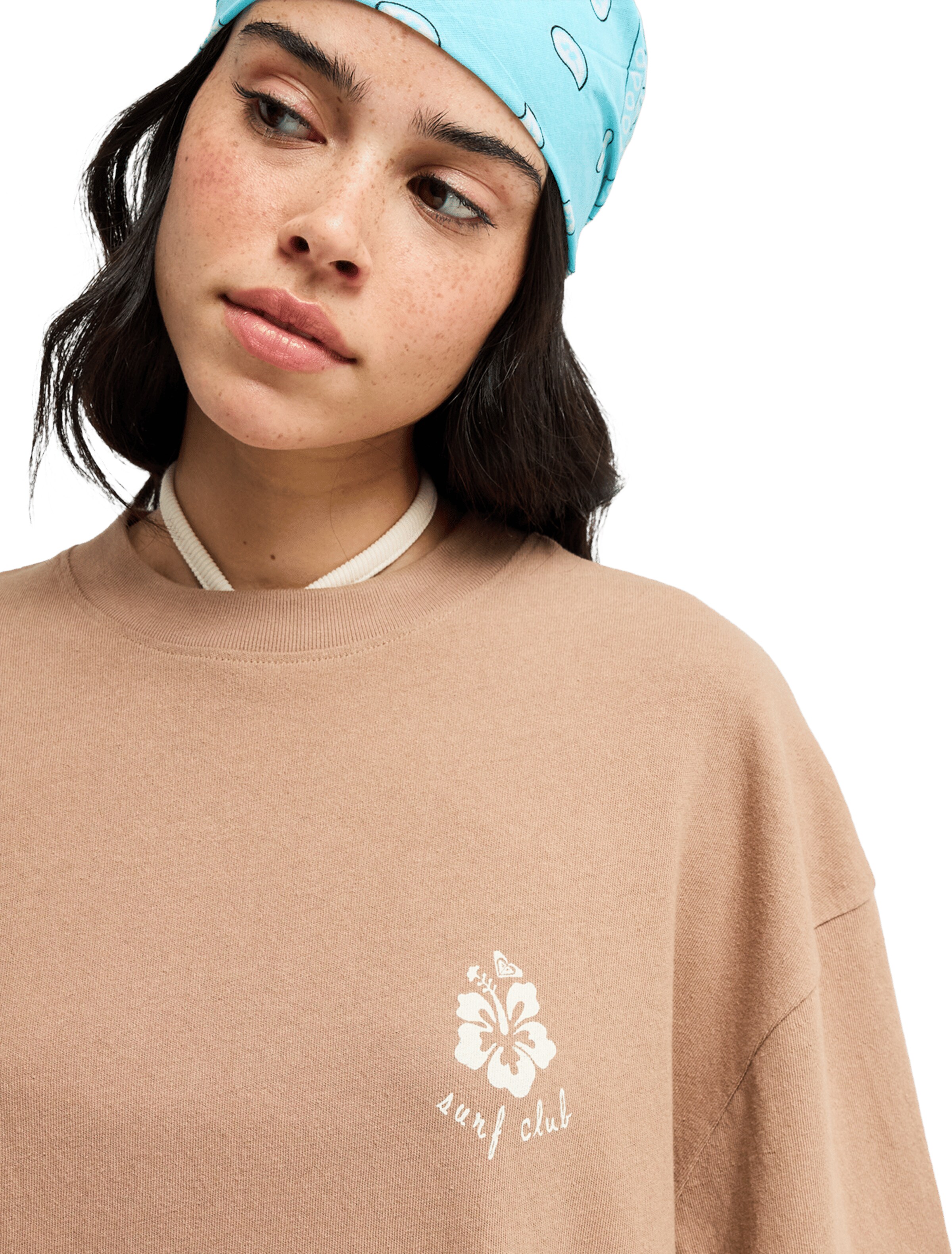 ROXY Shirt 'My Boyfriend' in Beige