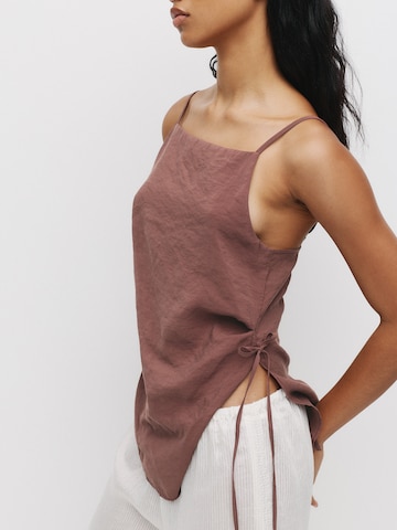 Pull&Bear Top in Brown