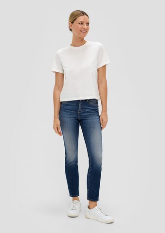 s.Oliver Slimfit Jeans 'Betsy' in Blau