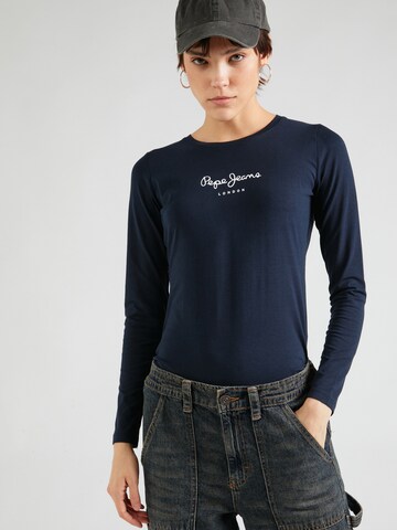 Pepe Jeans T-shirt 'NEW VIRGINIA' i blå