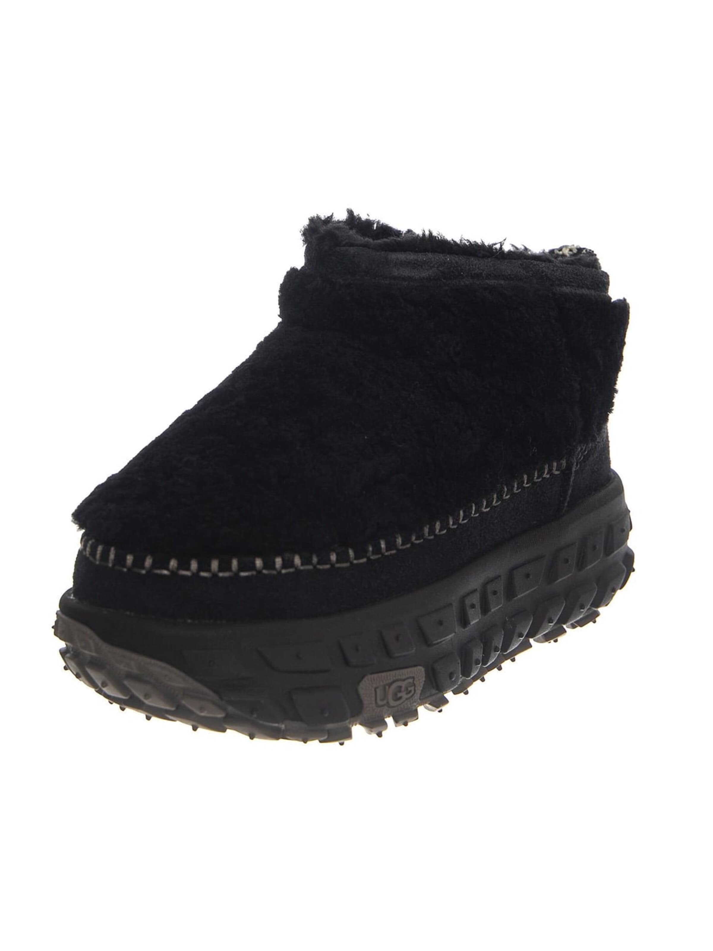 Bottes 'W Venture Daze Ultra Mini Cosy Black' UGG en noir : devant