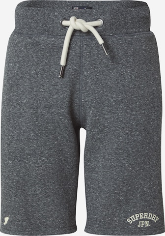 Pantalon Superdry en gris : devant