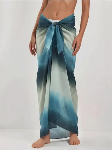 Serviette de plage Hiccup en bleu : devant