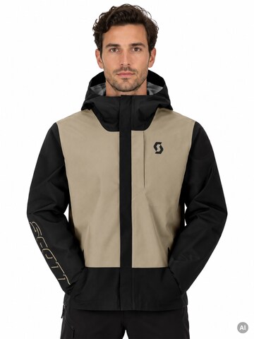 SCOTT Performance Jacket 'Vertic 2.5 Layer' in Beige