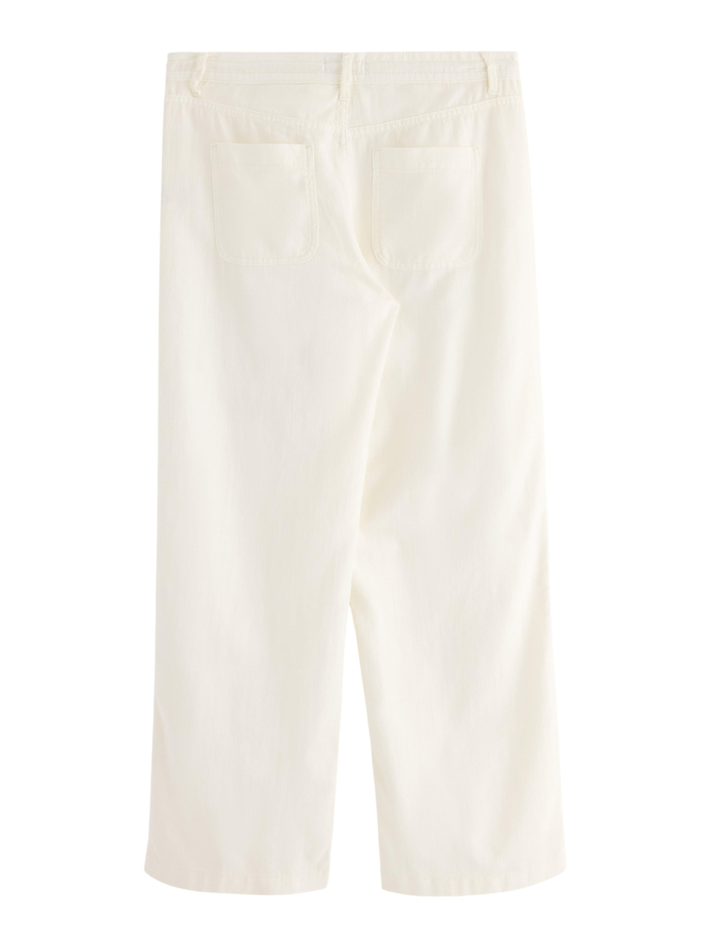 Regular Pantaloni 'Elle' de la Lindex pe alb