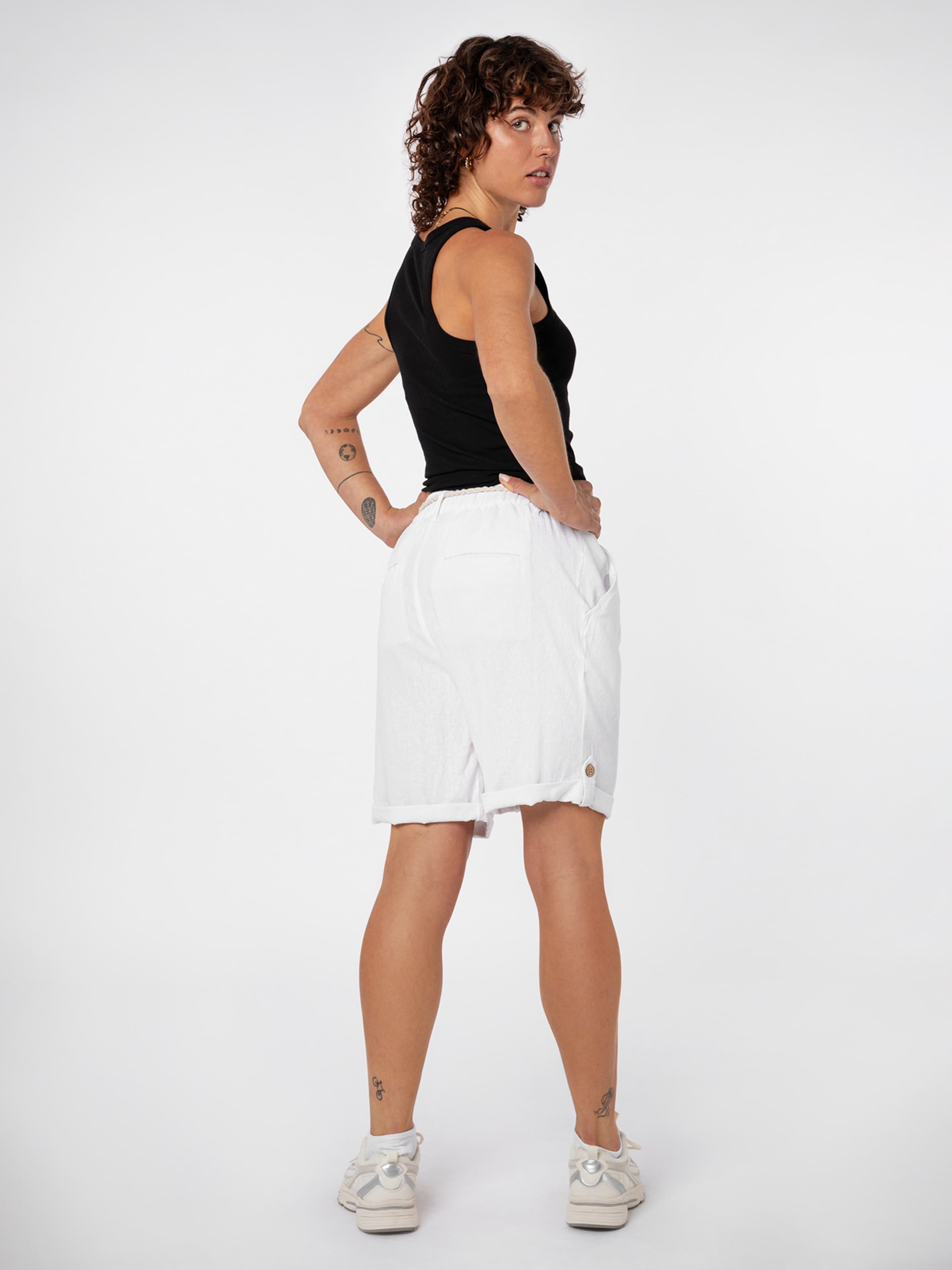 Eight2Nine Loose fit Pants in White