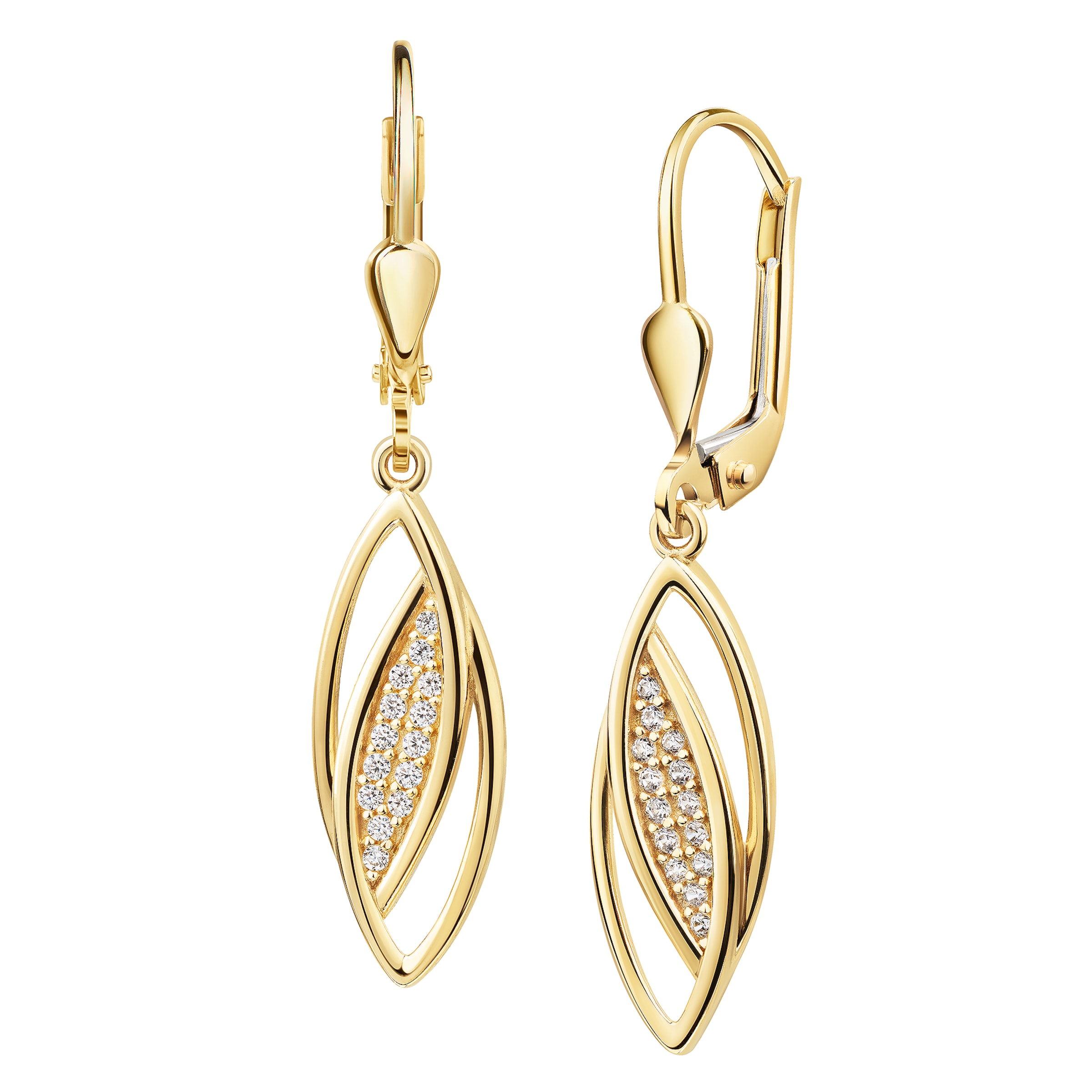 FIRETTI Earrings in Gold: front