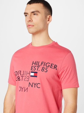 TOMMY HILFIGER - Camiseta en rojo