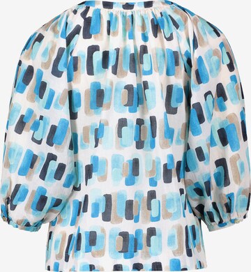 Betty & Co Schlupfbluse mit Print in Blau